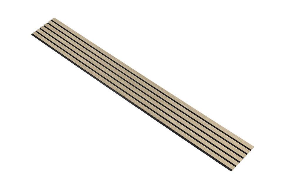 I-Wood Akustikpanel Eg natur, sort filt