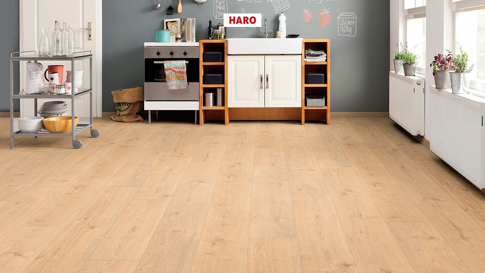 HARO Laminatplank T100 Gran via Eg Portland