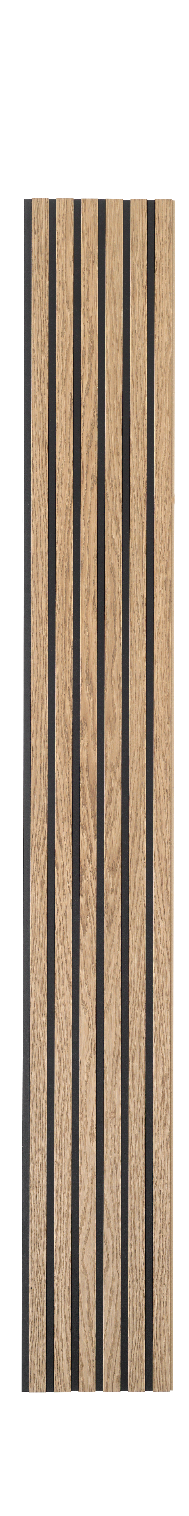 I-Wood Akustikpanel Eg brun olie, sort filt