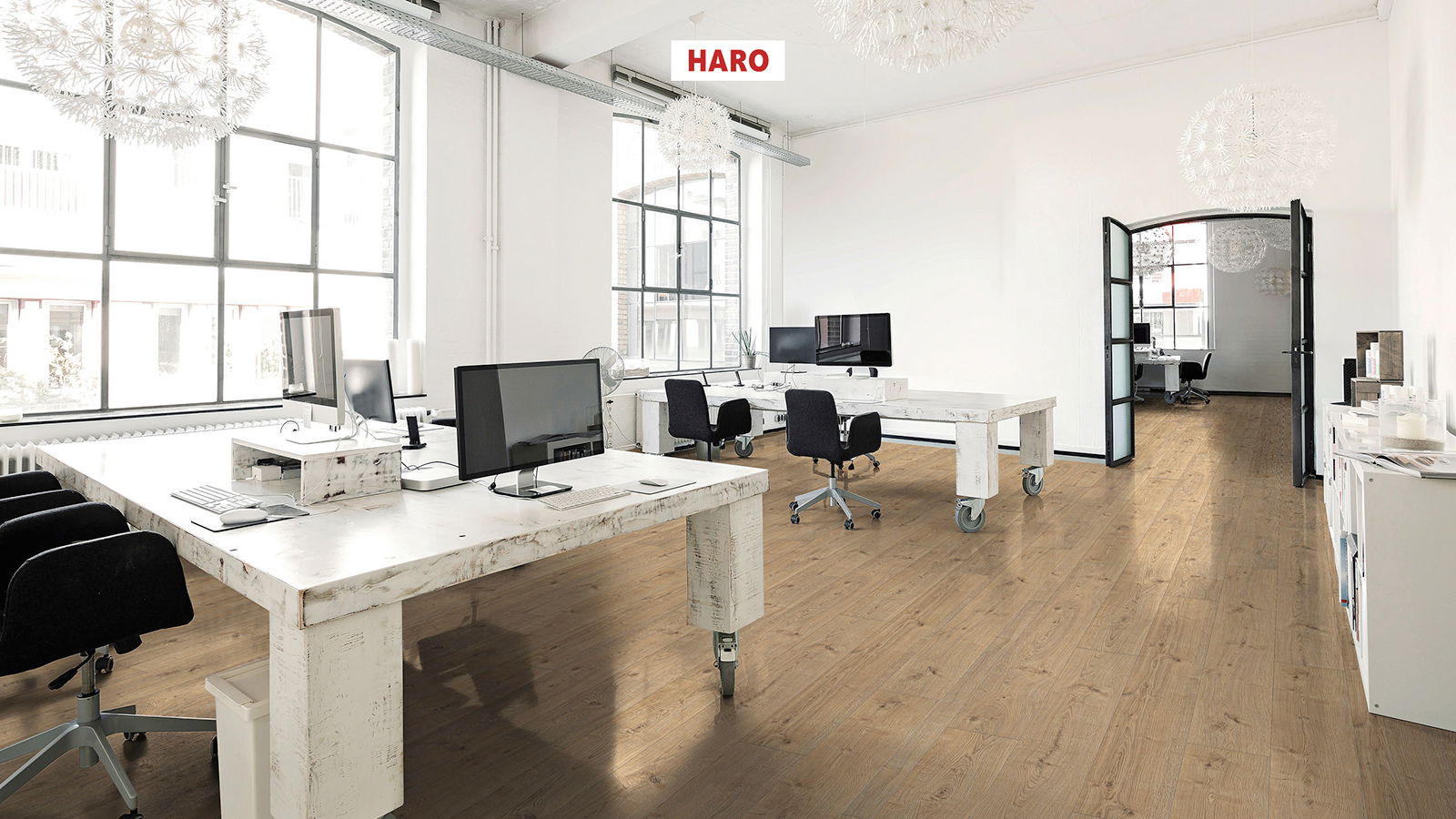 HARO Laminatplank T200 Aqua Gran via Eg Portland