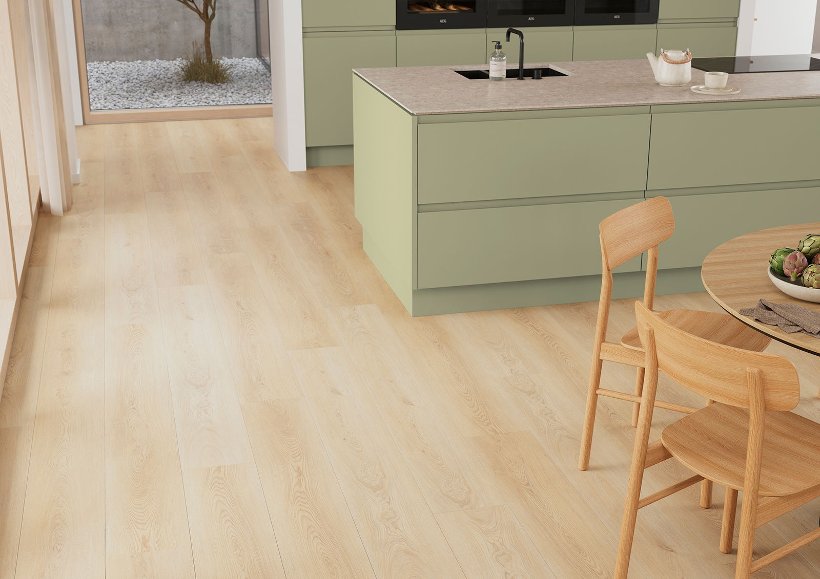 Nordic by Garant Vinylgulv fuldlimning Eg Loke