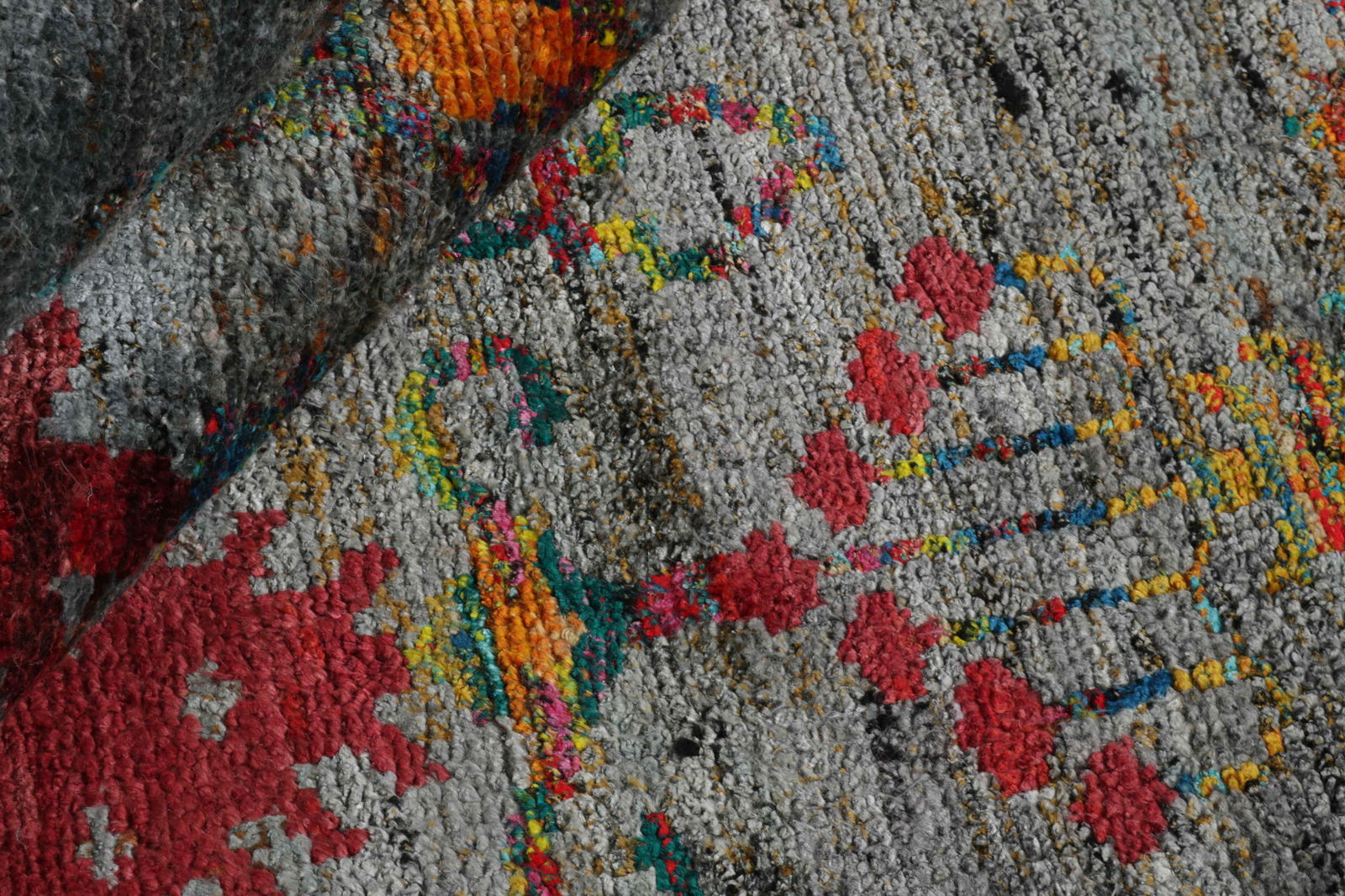 Rezas Ægte tæppe Sari Silk 180423