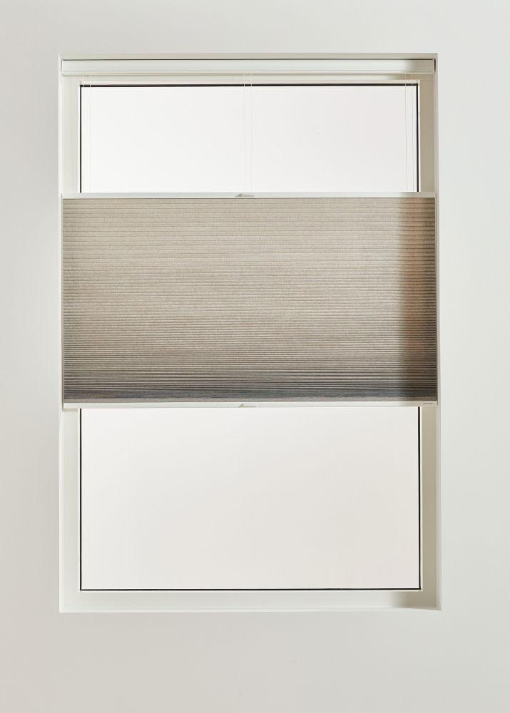 Nordic by Garant Dobbelt plisségardin Up & Down  m. grebsbetjening