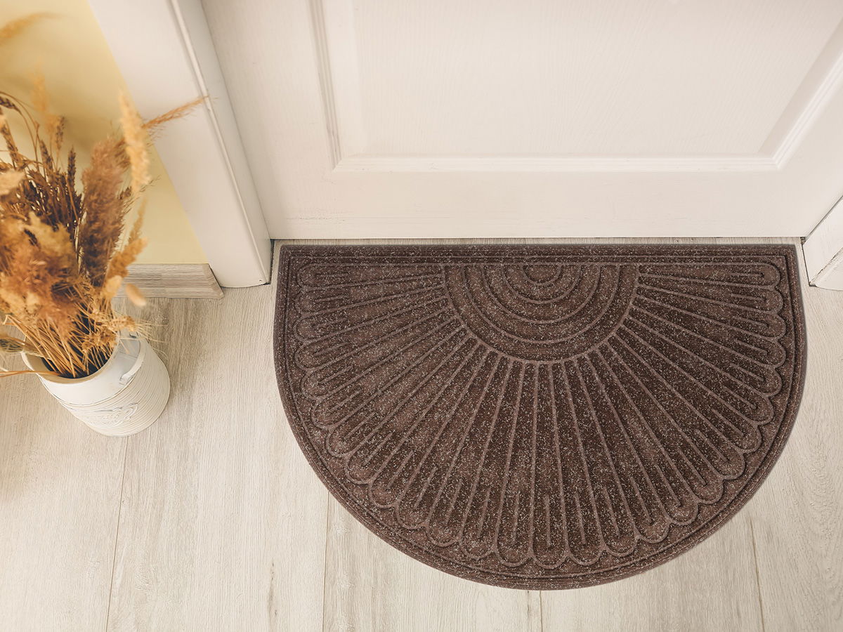 Clean Carpet Designmåtte Eco Reciente halvmåne