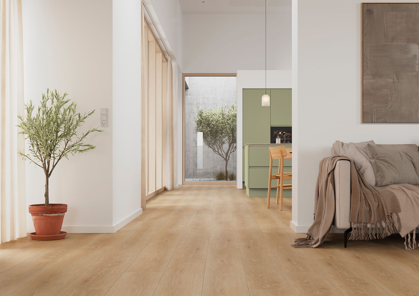 Nordic by Garant Vinylgulv fuldlimning Eg Loke