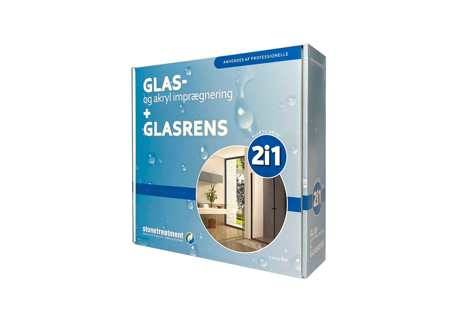 Gulvpleje Glasrens + glas/akryl imprægneringsspray