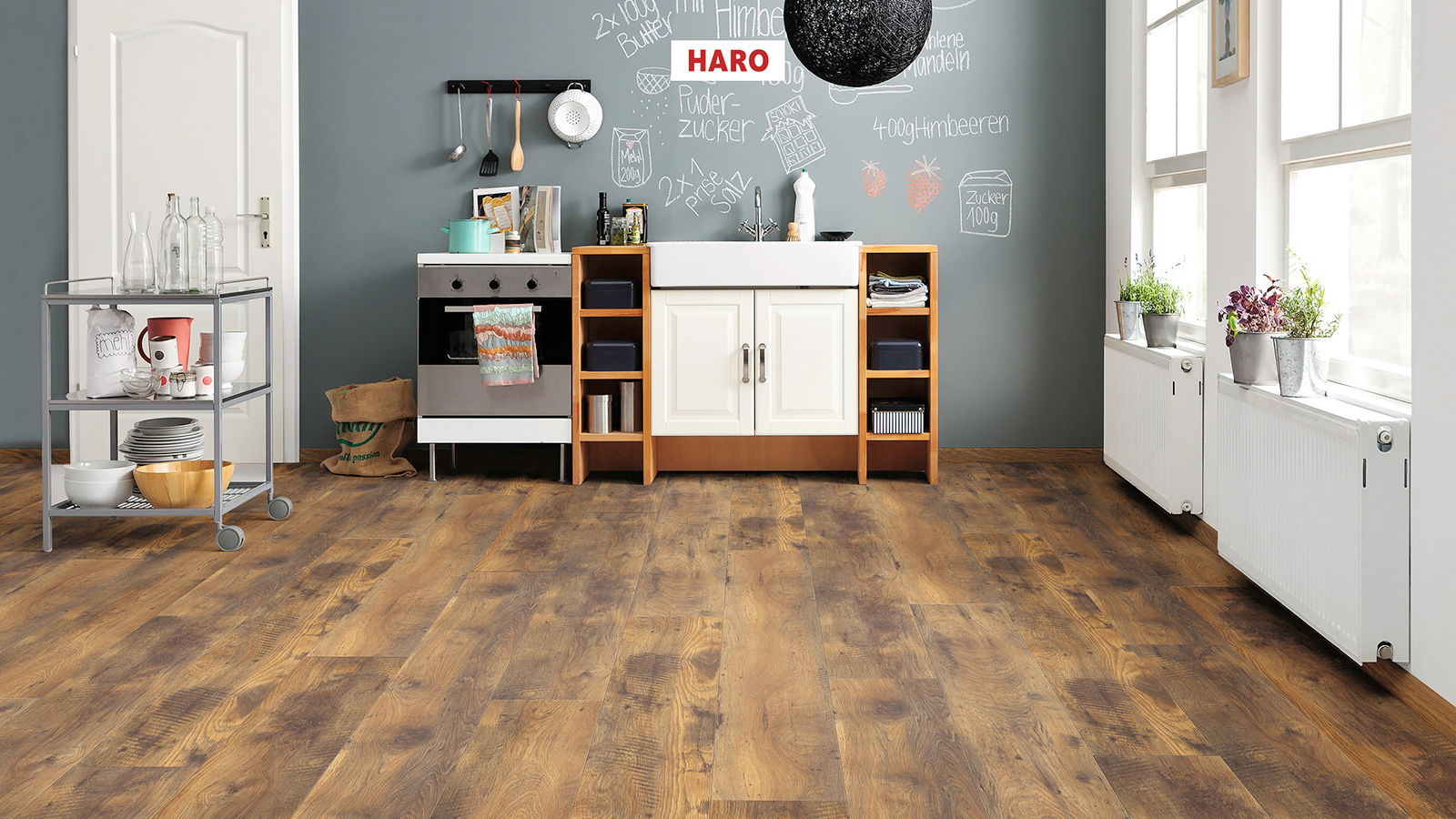 HARO Laminatplank T100 Gran via Eg Altholz